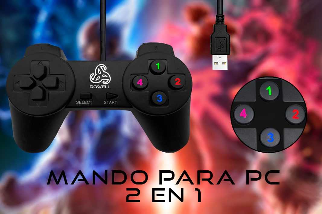 MANDO ROWELL P/PC 2 EN 1 (MI 34-01) 