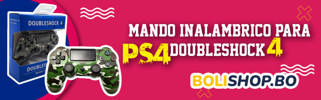 MANDO INALAMBRICO PARA PS4 DOUBLESHOCK 4 «MO 04-04» 